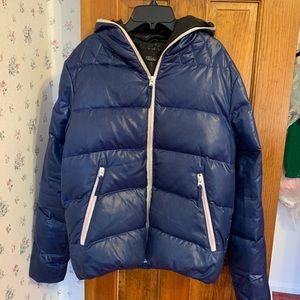 Zara man blue puffer jacket size m